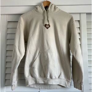 Something Bigger Treat Yourself - Sand Hoodie